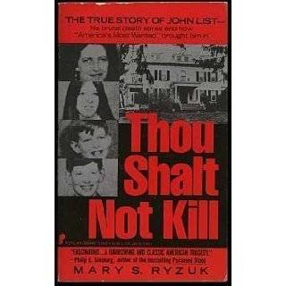 Thou Shalt Not Kill by Mary S. Ryzuk (Jun 1990)