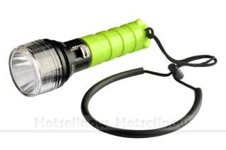  R4 LED 250Lumens 200meters Diving Flashlight Green Torch US  