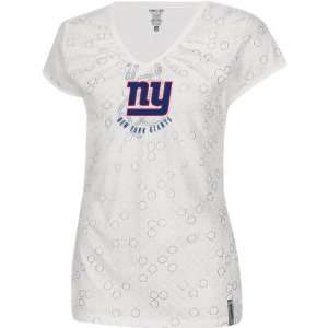  New York Giants  White  Juniors Out Of This World Tissue 