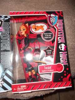 Mattel Monster High Toralei Stripe Doll with Pet Sweet Fang NEW  