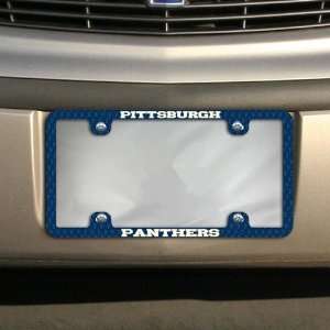  Pittsburgh Panthers Thin Rim Mini Logo License Plate Frame 