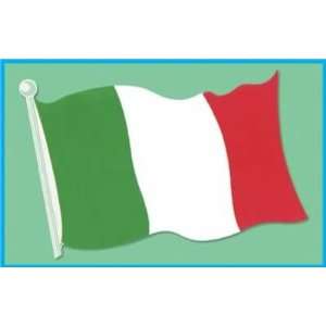 Italian Flag Cutout 18