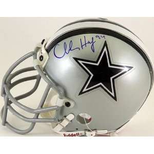  Signed Charles Haley Mini Helmet   Dallas Cowboys Sports 
