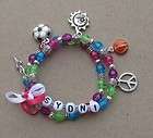 Double Strand Personalized Charm Bracelet Design Yours