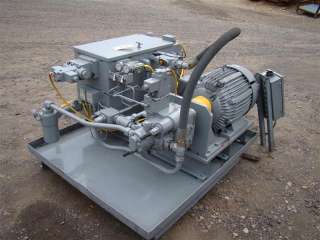   Hydrostatics, 40HP 460v Hydraulic Power Unit, AH 24S 40HP 2P V  