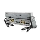 Nyrius SW200 S Video & Optical Switcher A/V Selector & Bonus 4 Pack of 