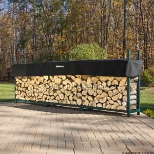  12ft Woodhaven Firewood Rack   Green