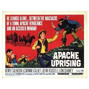  Apache Uprising Original Movie Poster, 28 x 22 (1966 