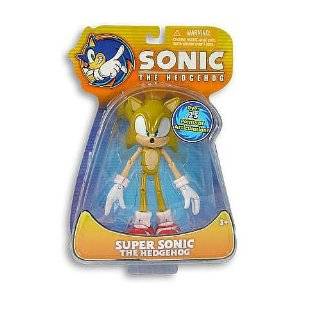 Sonic The Hedgehog Exclusive 5 Inch Bendable Action Figure Super Sonic 