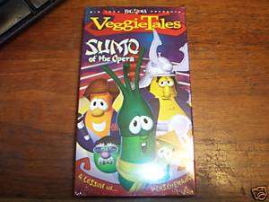 VeggieTales   Sumo of the Opera (2004, VHS) Brand new 074645870939 