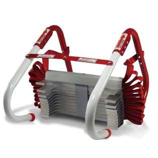 Kidde KL 2S Two Story Fire Escape Ladder with Anti Slip Rungs, 13 Foot 