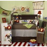 Cotton Tale Designs Animal Tracks 8 Piece Crib Bedding Set at  