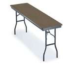 Midwest Folding 60 x 18 Folding Seminar Table by Midwest Folding