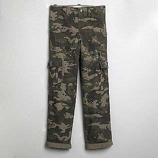 Boys Camouflage Print Cargo Pants  Route 66 Clothing Boys Bottoms 