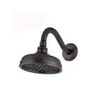   Marielle Rain Can Shower Head with Arm and Flange in Tuscan Bronze