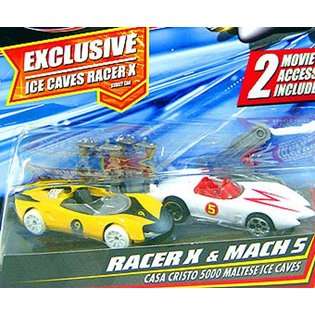 Speed Racer 164 Hot Wheels Car 2 Pack Racer X & Mach 5 
