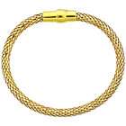   Bracelet w/ Magnetic Clasp in Yellow Gold Finish, 3/16 in. (4.5mm