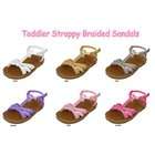 DDI Toddler Strappy Braided Sandals(Pack of 72)
