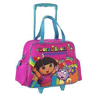 Girls Rolling Duffle Bag  Dora The Explorer Clothing Girls 