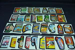 VINTAGE WACKY LABELS TRADING CARDS   40 TOTAL (TOPPS/1985/OOP) 