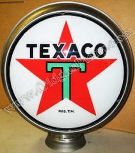 TEXACO T STAR GASOLINE OIL 15 GAS PUMP GLOBE FREE S&H  