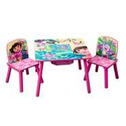   Childrens Nickelodeons Dora the Explorer Square Table and Chair Set