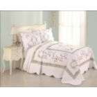 Country Living Embroidered Bedspread   Melissa