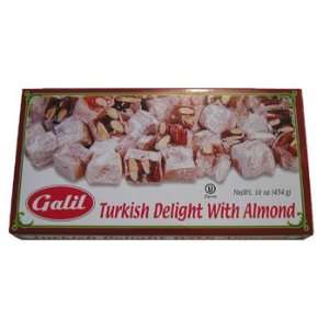 Loukoumi   (Greek Delight Jelly)   Almonds   Turkish   1 lb box 