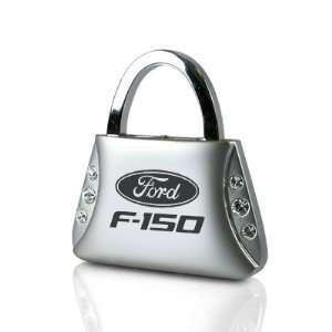  Ford F 150 Clear Crystals Purse Shape Key Chain 