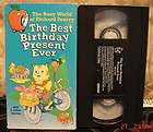 Richard Scarrys The Best Birthday Present Ever Busy World of Vhs 