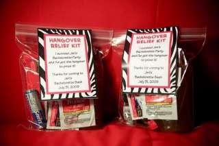   Zebra Invitations Favor Tags Games Water Candy Wrapper Label  