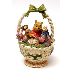 Roman Disney Woodland Pooh & Friends Easter Basket RETIRED REDUCED