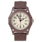 Timex Expedition Brown Canvas Strap Watch