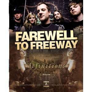  Farewell To Freeway   Posters   Limited Concert Promo 