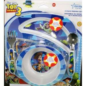    Disney The First Years Toy Story 4 piece BPA FREE Feeding Set Baby