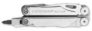 Leatherman WAVE Multi tool with BIT KIT & LED LENSER P3 Flashlight 