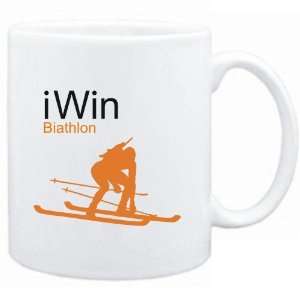 Mug White  I WIN Biathlon  Sports 