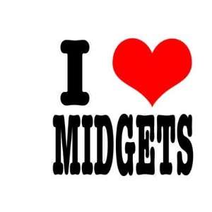  I Heart (love) Midgets Mugs