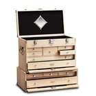 Gerstner Natural Maple Classic Chest and Base Set with Nickel Hardware