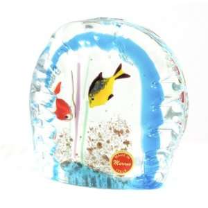  Murano Glass Fish Paperweight or Accent Piece Office 