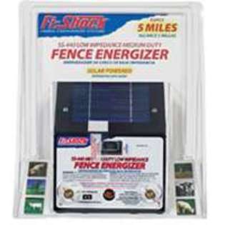   SS 440 5 Mile Electric Fence Controller, Solar Powered 