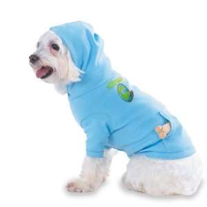 Eskrima Rock My World Hooded (Hoody) T Shirt with pocket for your Dog 