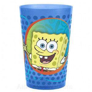 Spongebob 9 oz. Plastic Juice Tumbler by ZAK  NEW  
