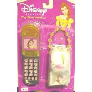    Disney Princess Play Phone with Case Belle YELLOW Toys & Games