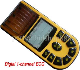 Single Channel 1 CH ECG EKG Machine portable handheld  
