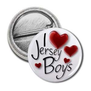  I HEART Jersey Shore BOYS 1 Mini Pinback Button 