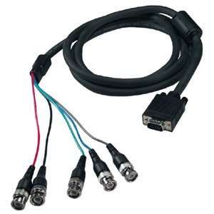  VGA to RGB Video Cables(PC/HDTV, 25FT.)  15P 5BNC25 