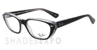 NEW Ray Ban Eyeglasses RB 5242 BLACK 2034 RX5242 AUTH  