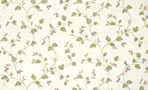 Vining Leaves Small Floral Wallpaper Double Rolls  