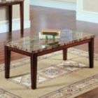 Oxford Creek Faux MarbleTop End Table